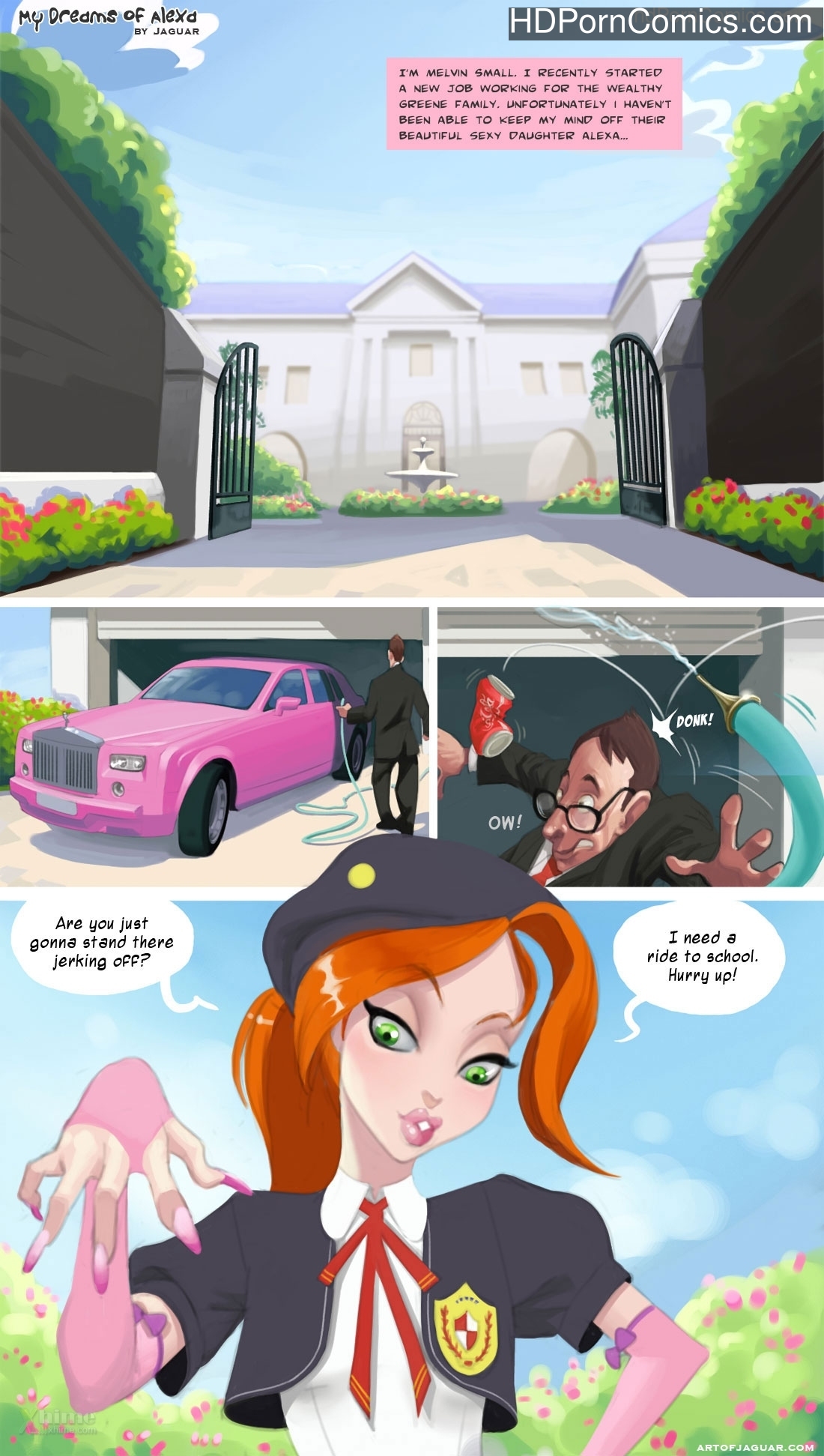 My dreams of alexa1 free sex comic